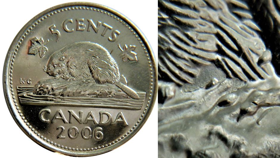 5 cents 2006 - Accumulation sur feuille gauche et Plus-1.JPG