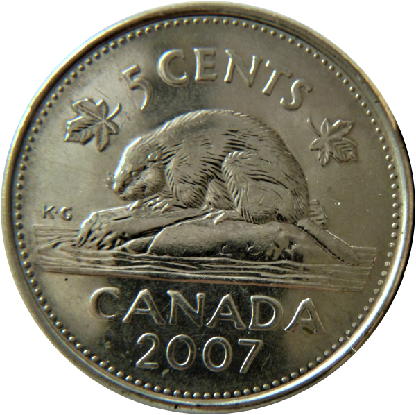 5 Cents 2007-Frappe a travers coté Revers-1.png