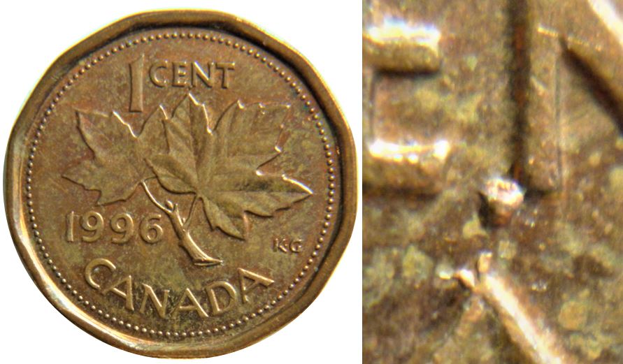 1 Cent 1996-Éclat coin sous N de ceNts-1.JPG
