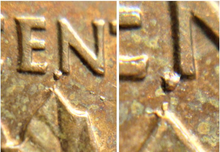1 Cent 1996-Éclat coin sous N de ceNts-2.JPG