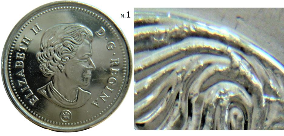 25 Cents 2021-Accumulation excessif sur la tête de effigie,2.JPG