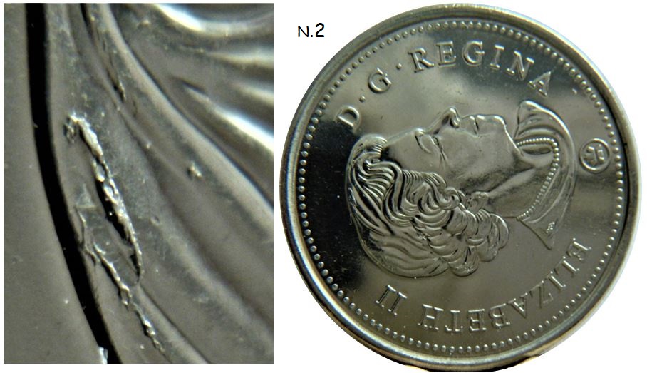 25 Cents 2021-Accumulation excessif sur la tête de effigie,4.JPG