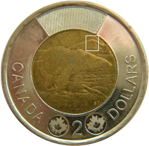 2 Dollars 2016-Coin fendillé a la  bas de effigie-éclat sur la montagne-2.png