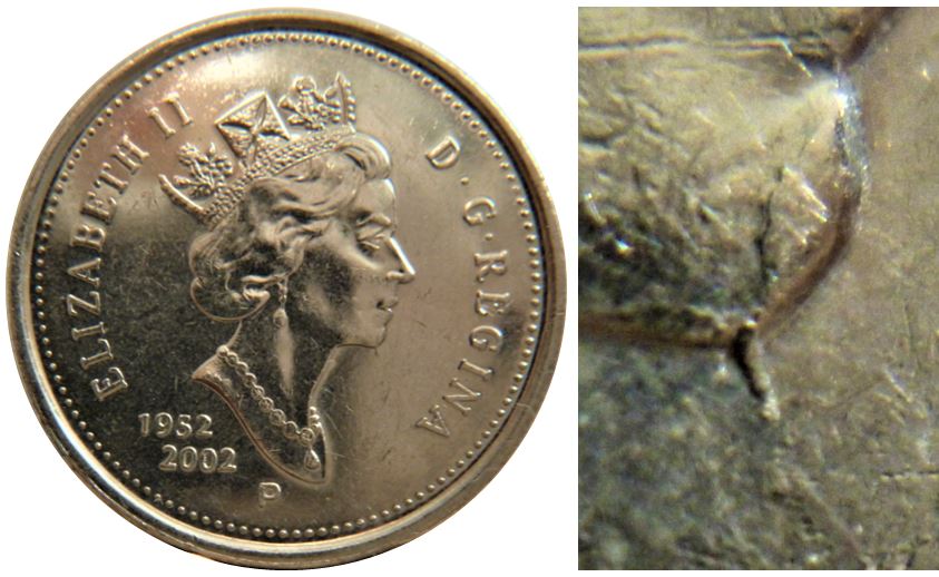 5 Cents 2002p-Éclat coin sur le menton de effigie-1.JPG