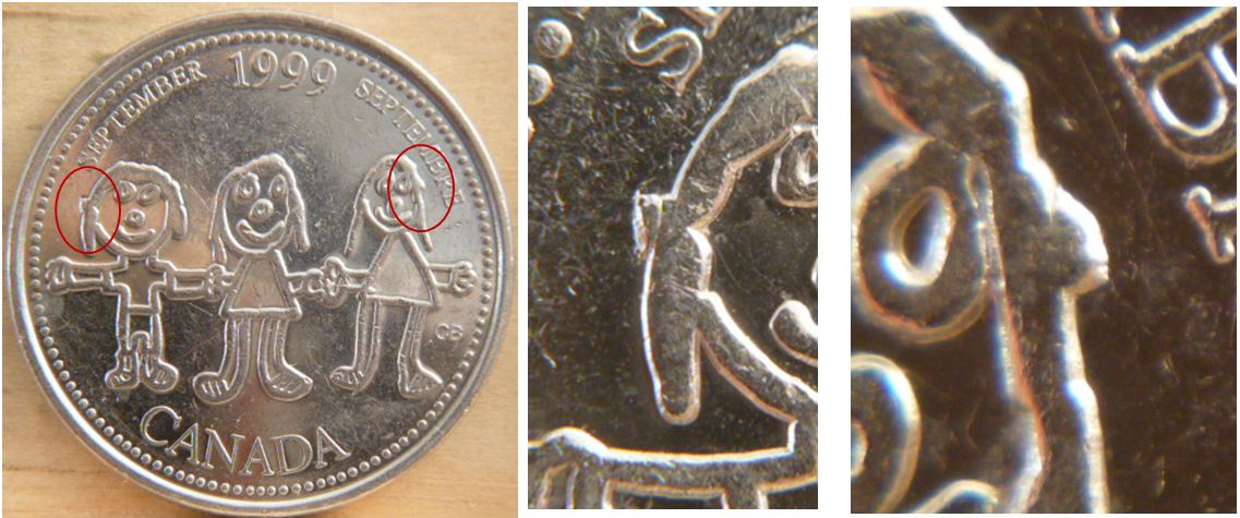 25 Cent 1999 Septembre - Accumulation dans les cheveux -.JPG