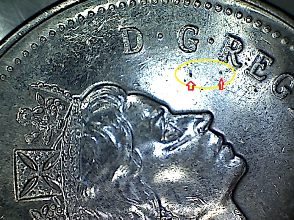 2000 Points sous R de Regina, en face de la Reine Écl. tête cast. B523033C 1 de 2.jpg