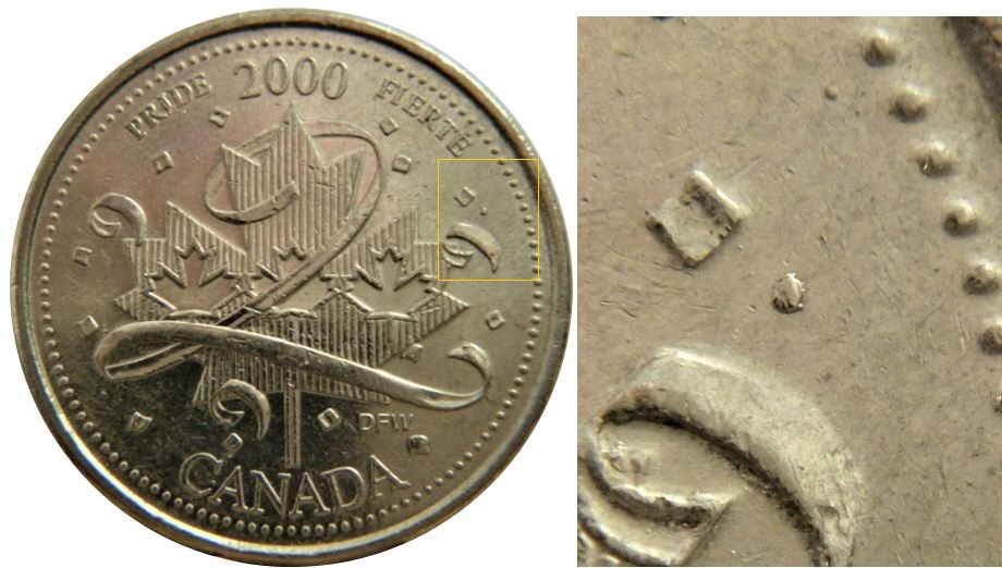 25 Cents 2000 Fierté-Point au dessus du ruben droit-1.JPG