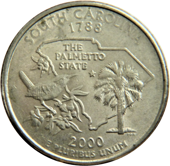 25 Cents USA-2000 South Carolina-Double lettrage-1.png