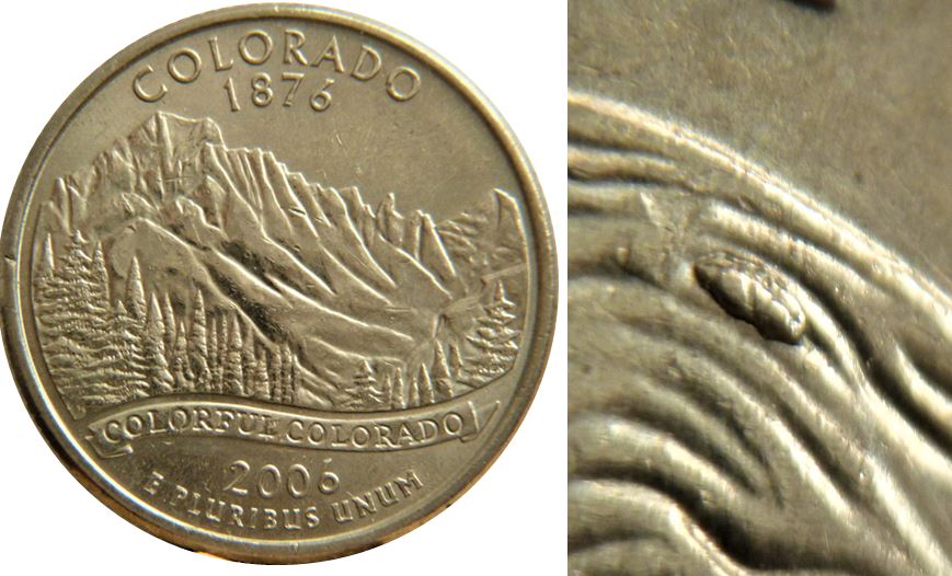 25 Cents USA-2006 Colorado-Éclat du coin dans les cheveux+Un dans B de liBerty-1.JPG