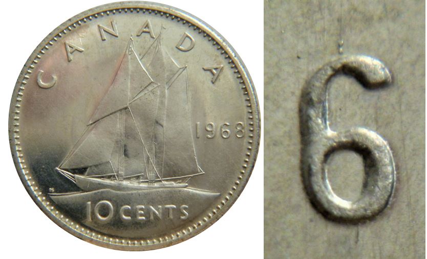 10 Cents 1968 Ar-décale coté avers & Fendillé revers,1.JPG