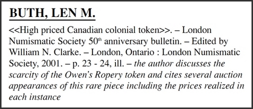 Numi - London Numismatic Society Bulletin 2001 (Len M. Buth).jpg