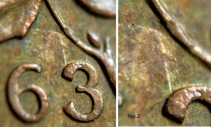 1 Cent 1963-Hanging multiple-2.JPG