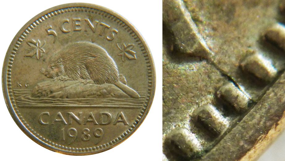 5 Cents 1989-Coin fendillé A de canadA-1.JPG