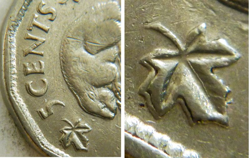5 Cents 1962-Double Feuille,5 CENTS et le Castor-2.JPG