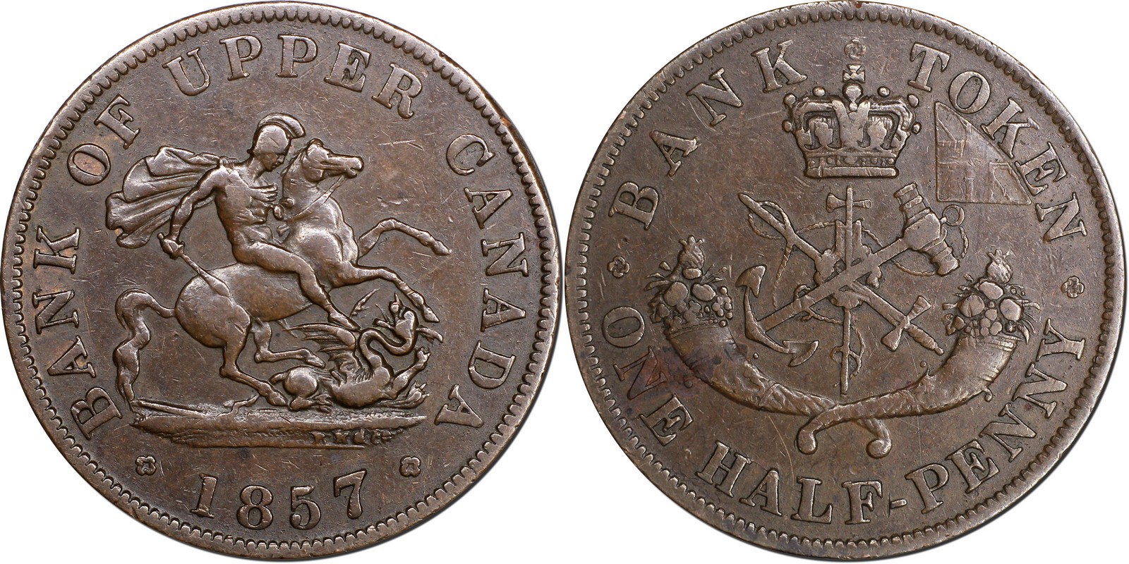 À Vendre - Half Penny 1857 - Courteau #162 (20230494).jpg