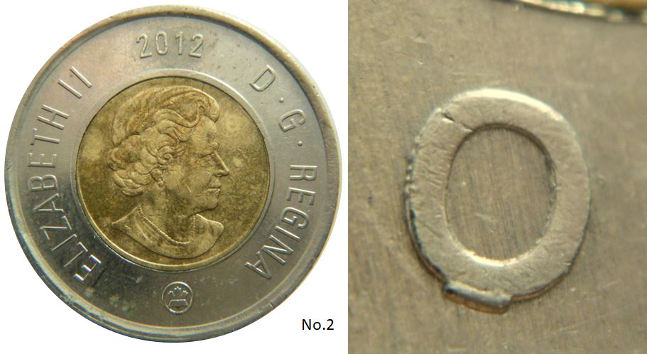 2 Dollars 2012-Éclat coin sous O de dOllars-No.2,.JPG