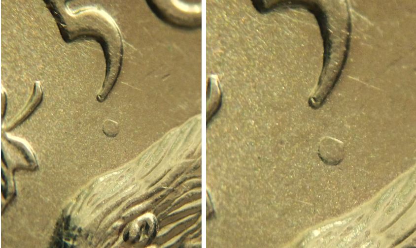 5 Cents 2007-Point sous le 5-2.JPG