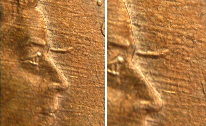 1 Cents 2002-Éclat coin devant les yeux-Job G-2.JPG