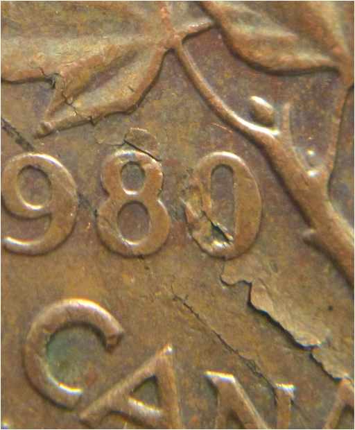 1 Cent 1980-Défaut du flan revers-2.png