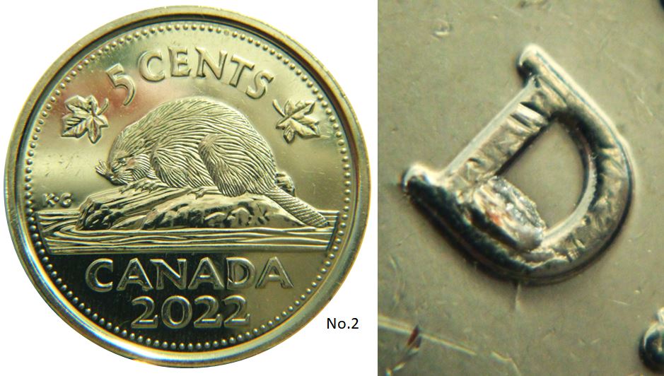 5 Cents 2022-Éclat coin dans le D de D.g-No.2.JPG