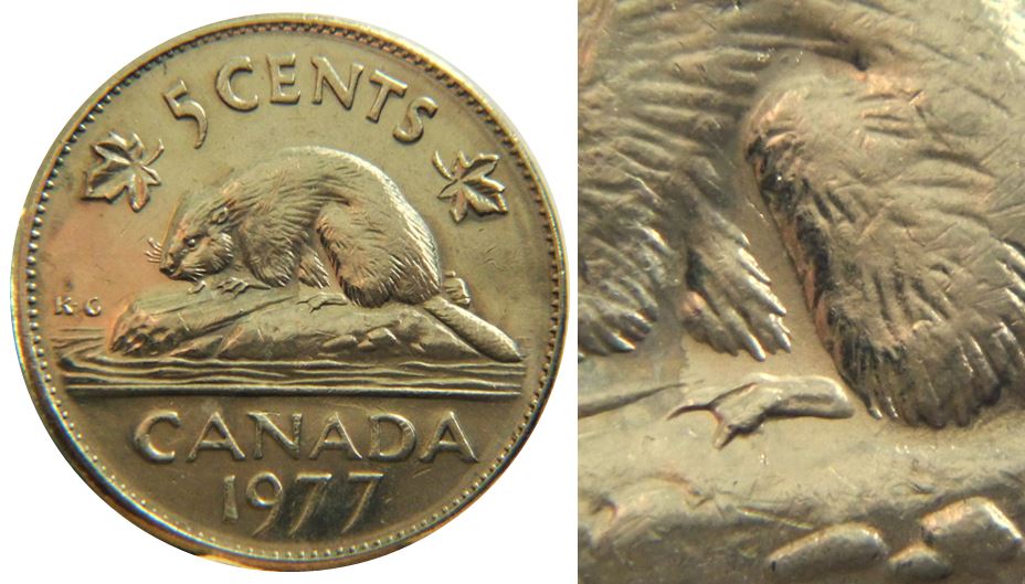 5 Cents 1977H-Manque de fourrure-1,.JPG