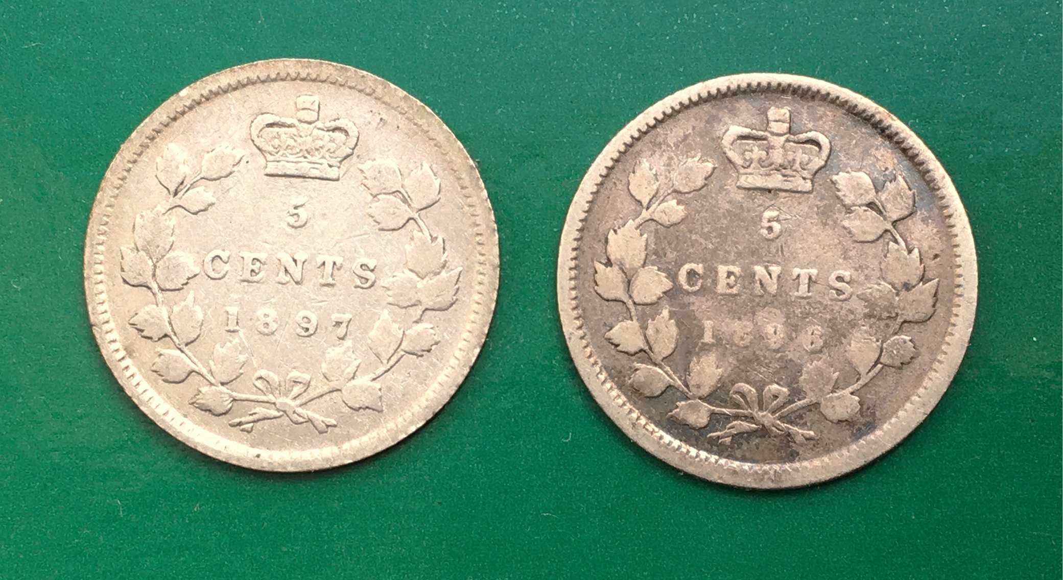 5 cents 1897 et 1896.JPG