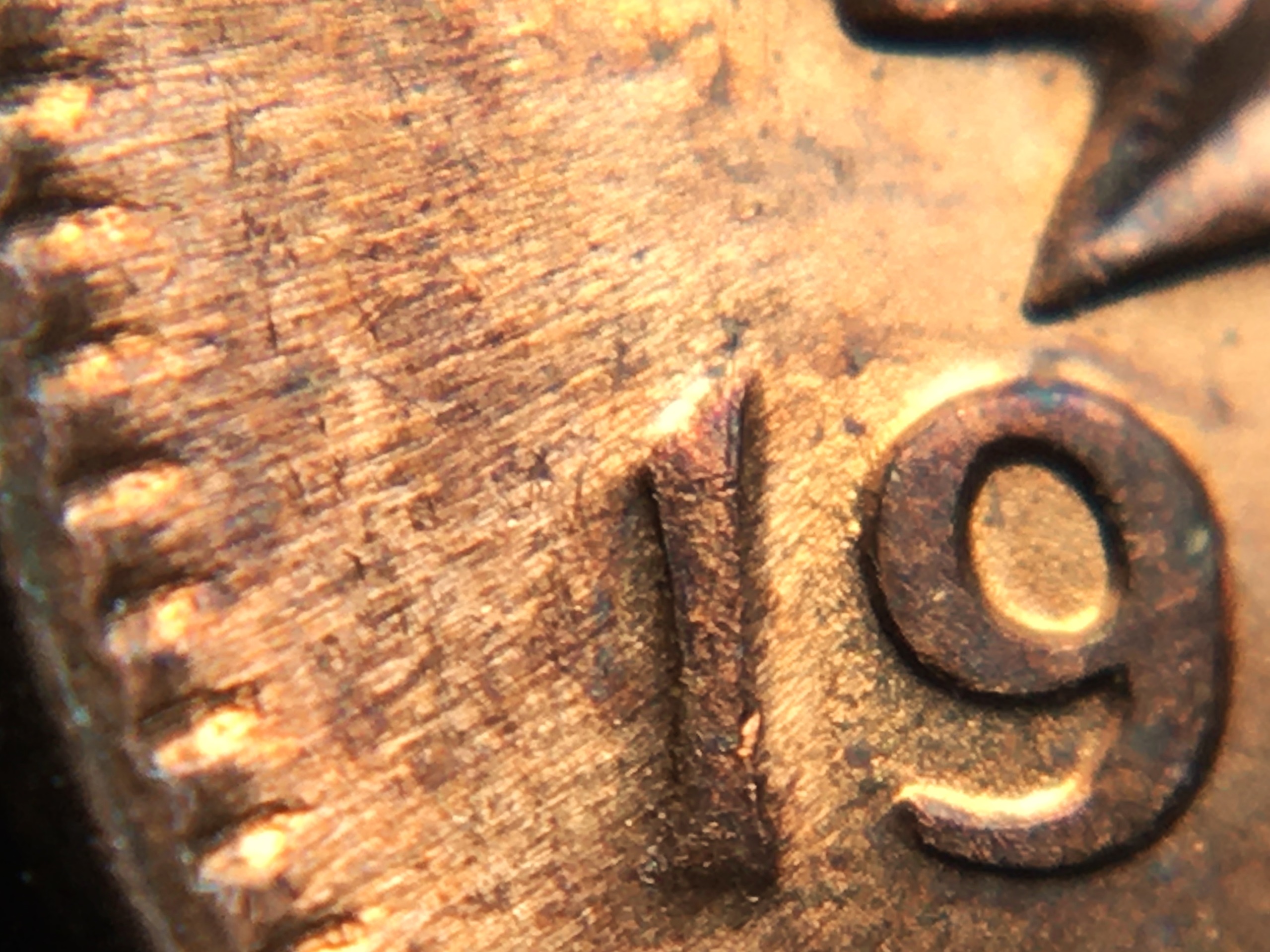 1 cent 1964 détails 1.JPG