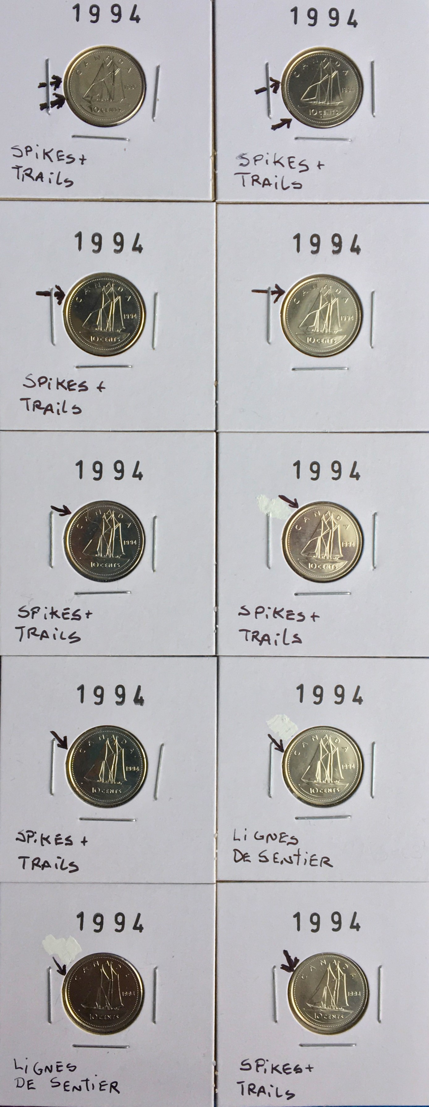 10 pièces 10 cents angles lignes de sentier.JPG