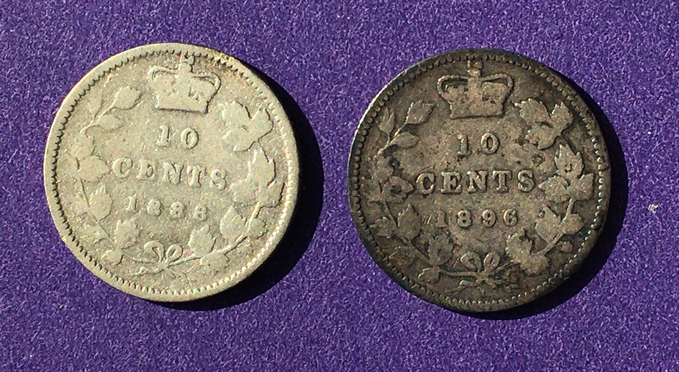 2 10 cents 1888 et 1896.JPG