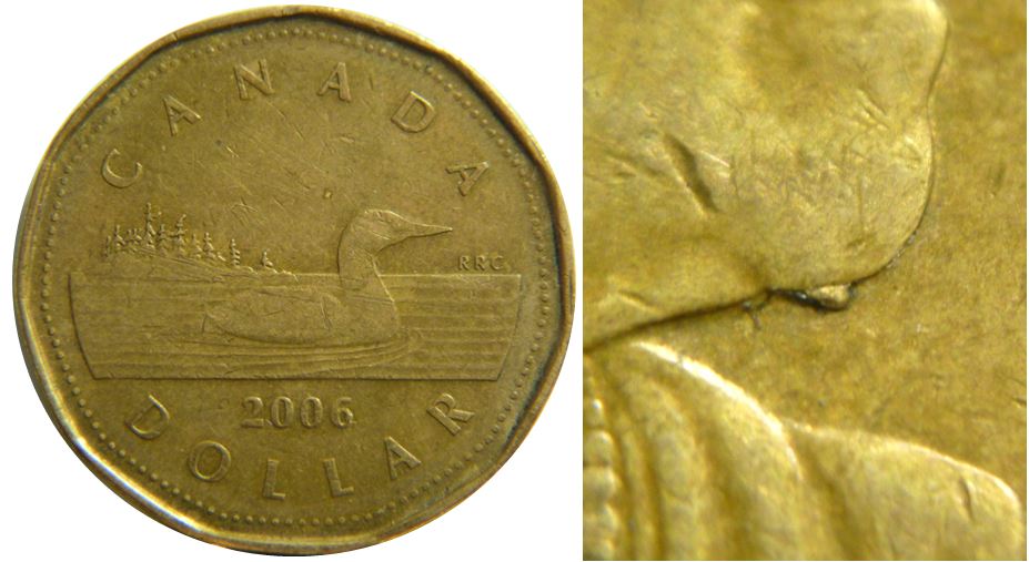 1 Dollar 2006-Éclat coin sous le menton effigie-1.JPG