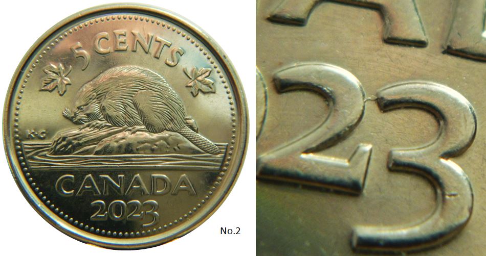 5 Cents 2023- Le 2 et 3 attaché-No.2,.JPG