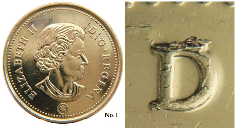 5 Cents 2022-Éclat coin sur D de D.g -No.2..JPG