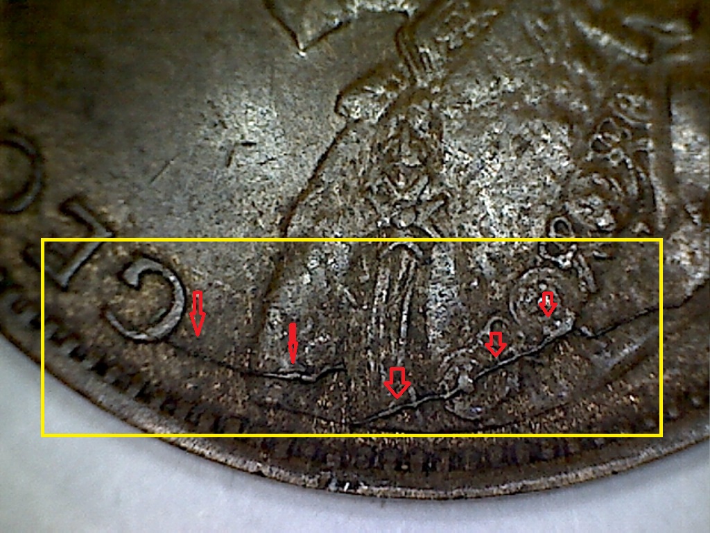 1 CENT 1911 Fendillé sous le Roi (Die Brake) J02441B.jpg