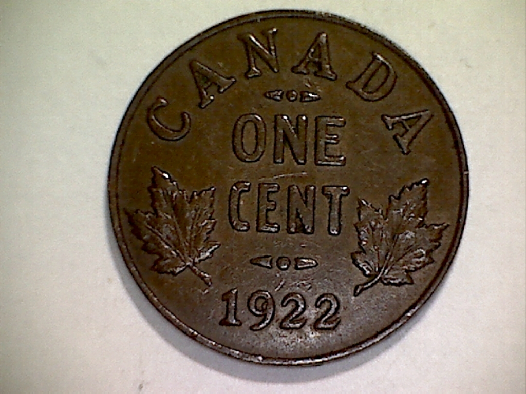 1 CENT 1922 Éclat dans le 9  J02451C Revers.jpg