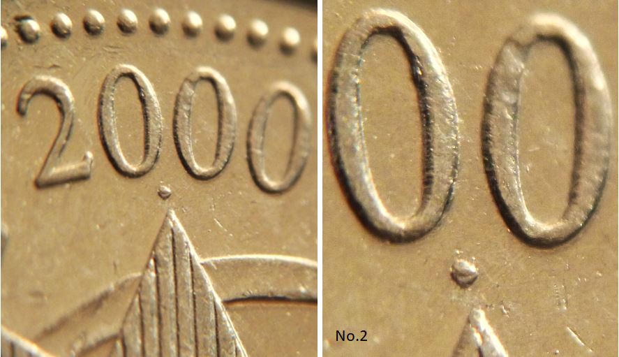 25 Cents 2000 Fièrté-Point sous la date-No.2.JPG