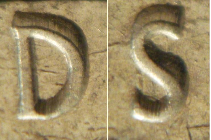 25 Cents 2017USA Effigy Mounds-Double lettrage+dommage+Éclat -5.JPG