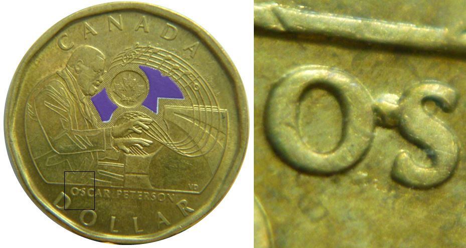 1 Dollar 2022-Éclat coin entre O et S  de Oscar-1,.JPG