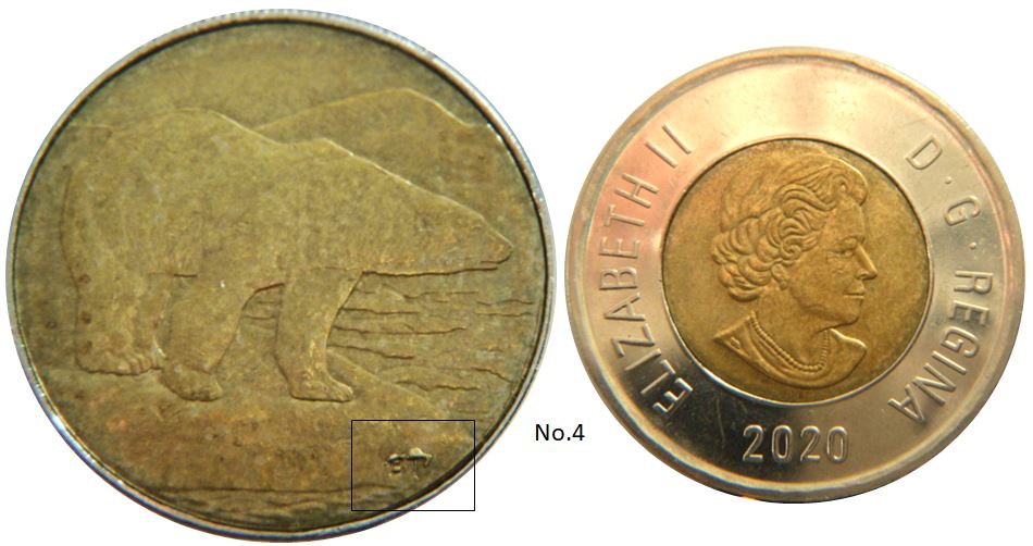 2 Dollars 2020-Éclat coin sur BT-No.4,.JPG