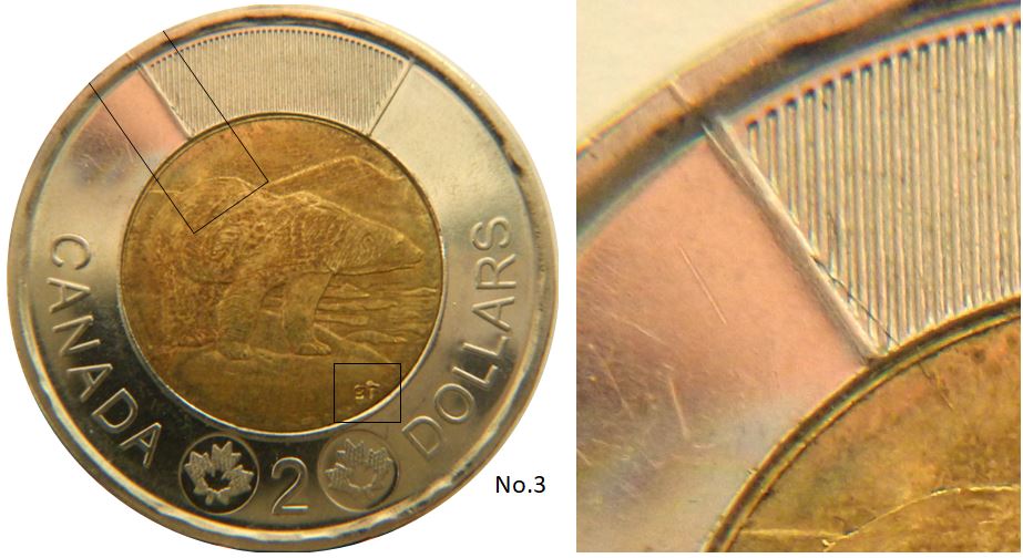 2 Dollars 2020-Coin fendillé revers  éclat coin sur BT-No.3.JPG