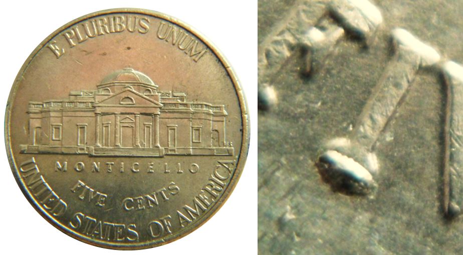 5 Cents 2017p usa-Pedestal sous i de five-1.JPG