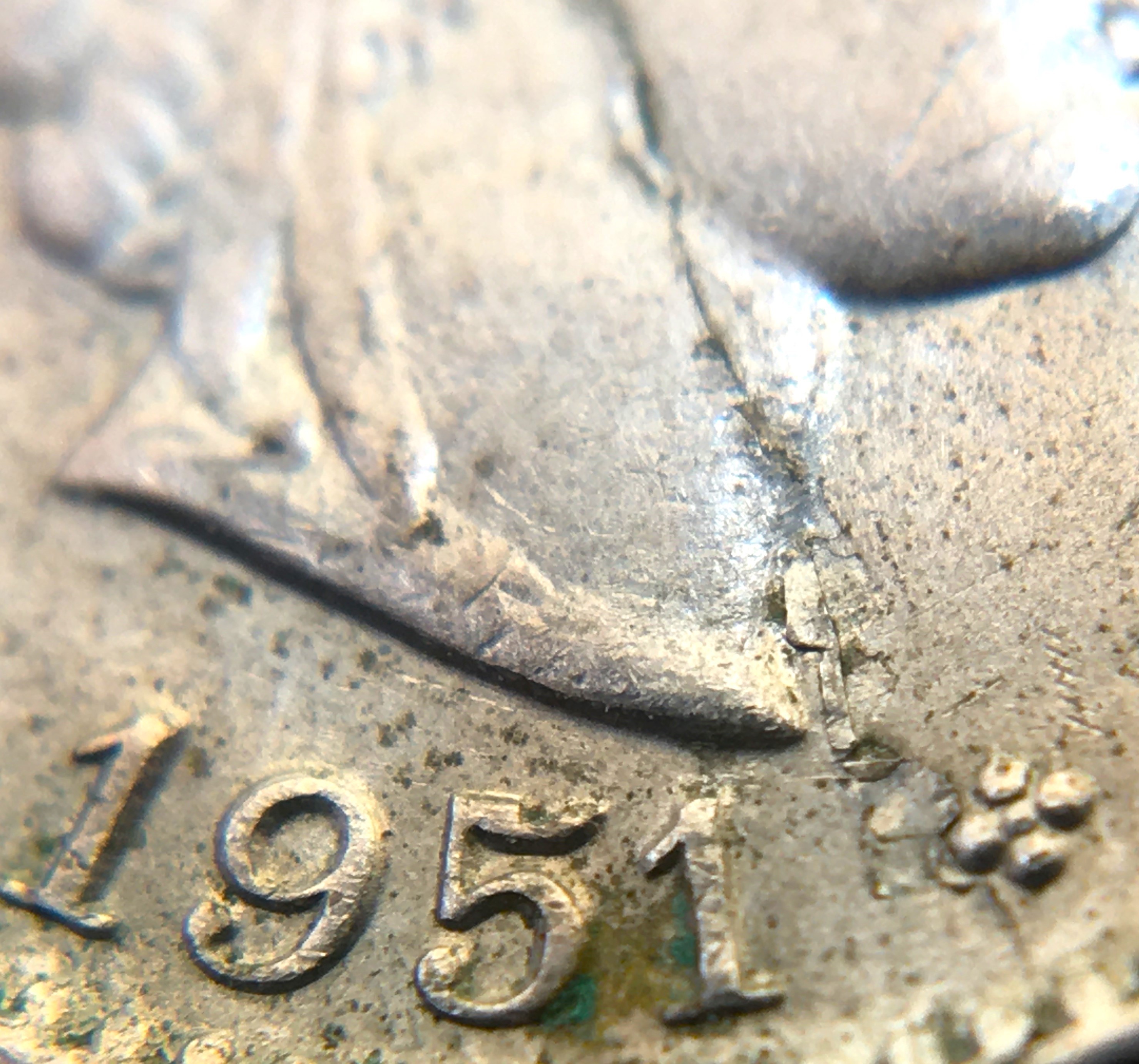 5 rappen 1951 délamination détails 3.JPG