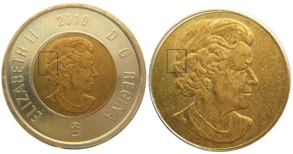 2 Dollars 2010-Éclat coin dans le cheveux-1,.JPG