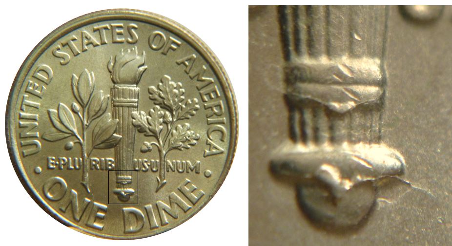 10 Cents 2023p usa-Bizare comme date-Accumulation visage-3.JPG