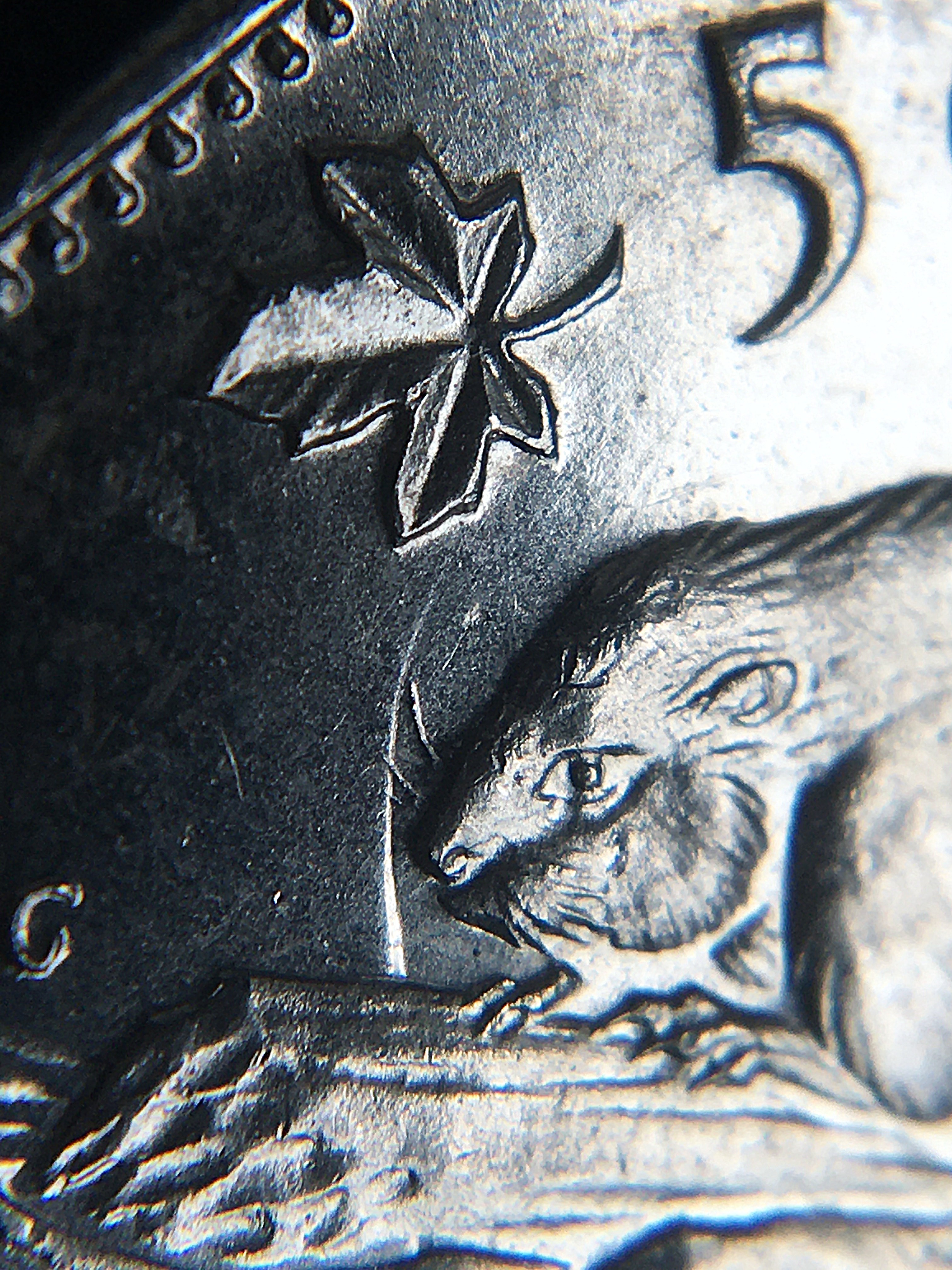 5 cents 1948 entrechoque castor.JPG