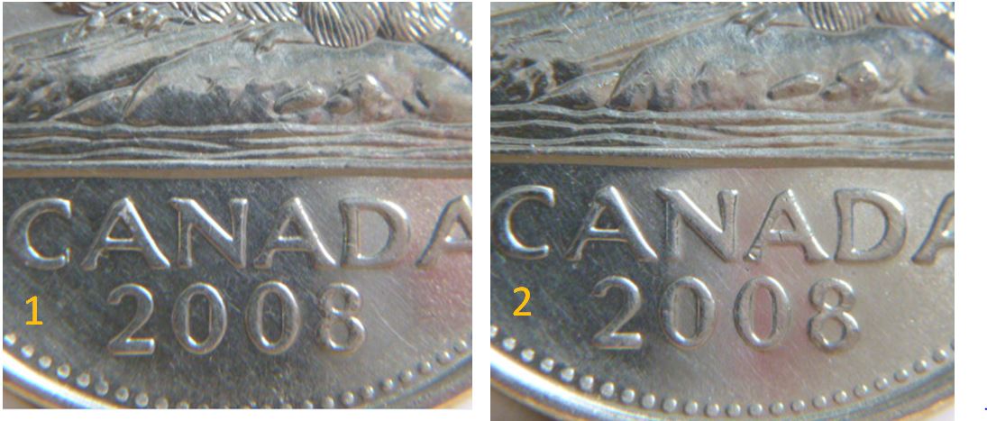 5 Cents 2008-Point sur la joue +Accumulation au menton-1.JPG