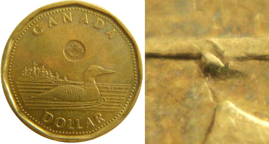 1 Dollar 2021-Éclat coin au dessus D de Dollar-No.4.JPG