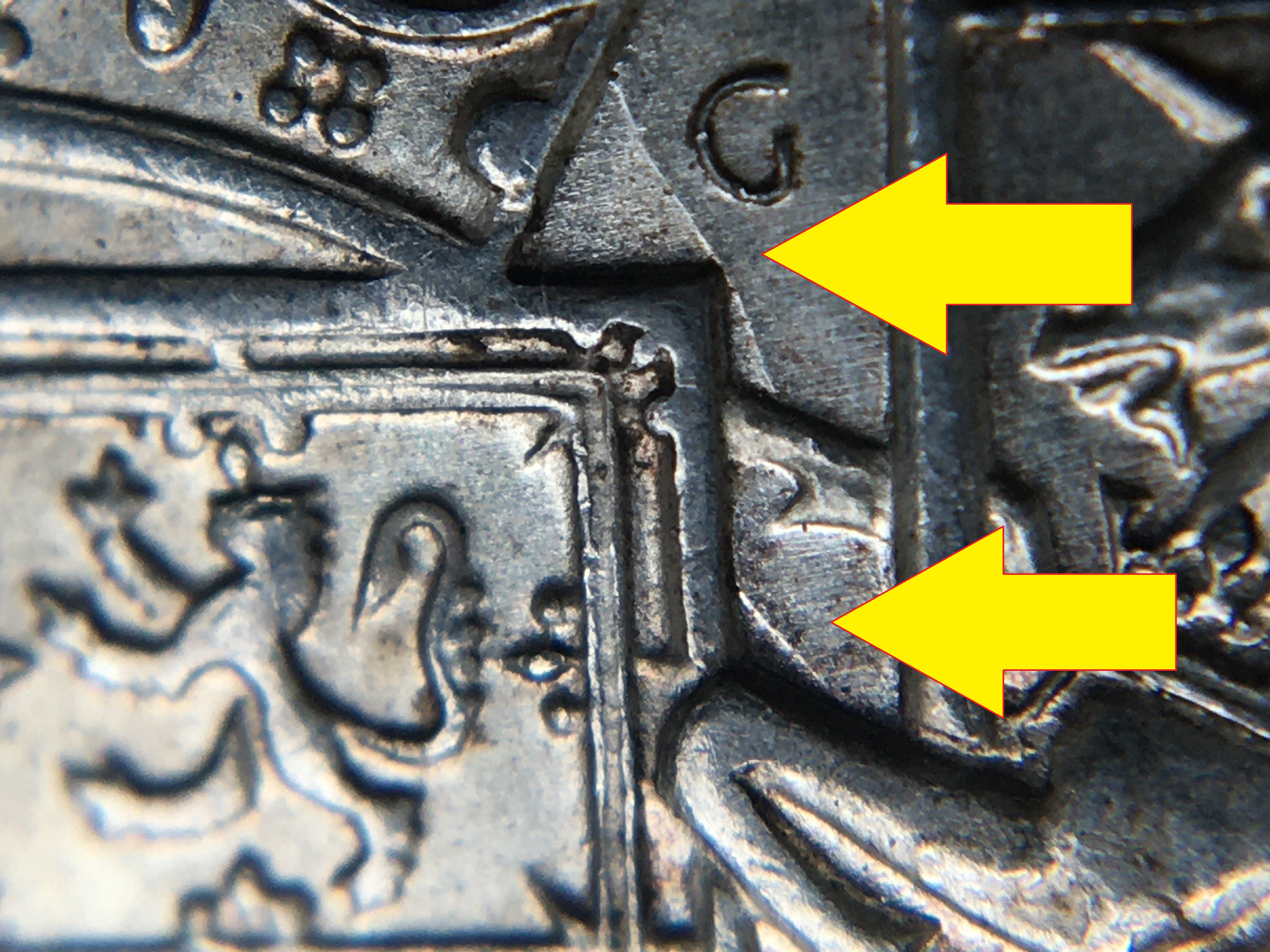50 cents 1946 entrechoque front et nez avec flèches.jpg