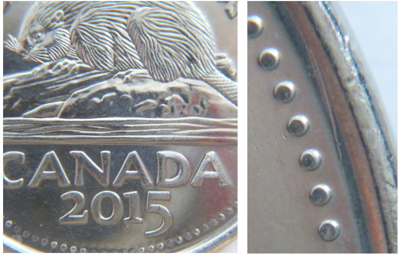 5 Cents 2015-Dommage de coin au dessus D.G R.JPG