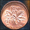 Erreurs et variétés du 1 cent 1979