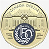 150 anniversaire de la Cour suprême - 1 dollar 2025